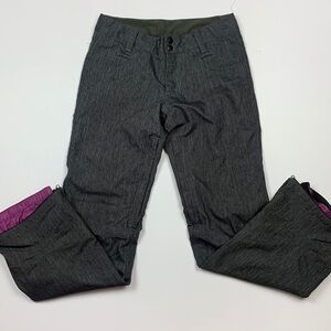 Aperture Charcoal Snow Pants Size XS Ski Winter Snowboarding